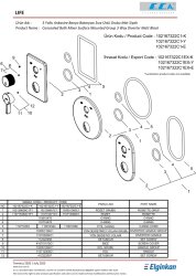 Eca Life Mat Siyah A. Banyo/Duş 3 Yollu Sıva Üstü 102167322C1-K - Thumbnail