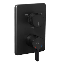 E.C.A - Eca Life Mat Siyah A. Banyo/Duş 3 Yollu Sıva Üstü 102167322C1-K