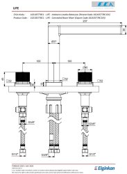 Eca Life Mat Siyah Ank Lav. Bat. Tezgah Üstü Üç Rozet 102105778C1 - Thumbnail
