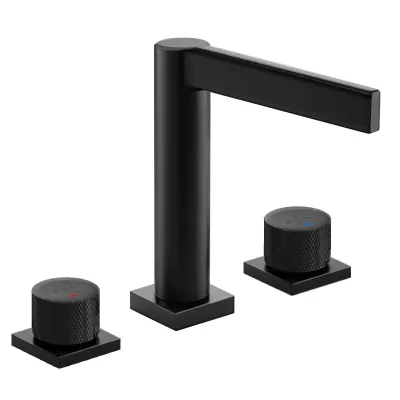 Eca Life Mat Siyah Ank Lav. Bat. Tezgah Üstü Üç Rozet 102105778C1