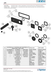 Eca Life Mat Siyah Ankastre Lav Bat S.Ü Çift Rozet 102167622C1-KK - Thumbnail