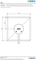 Eca Life Mat Siyah Ankastre Duş Bataryası Sıva Üstü 102167122C1-K - Thumbnail