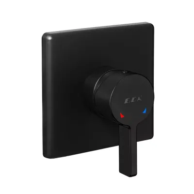 Eca Life Mat Siyah Ankastre Duş Bataryası Sıva Üstü 102167122C1-K