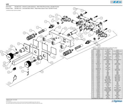 Eca Life Mat Siyah Ankastre Lav Bat Sıva Üst Üç Rozet 102106777C1