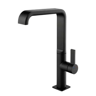 Eca Life Mat Siyah Kireç Kırıcılı Su Tasarruflu Eviye Bataryası