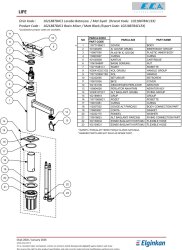 Eca Life Mat Siyah Kollu Sabit Lavabo Bataryası 102188784C1 - Thumbnail