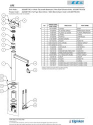 Eca Life Mat Siyah Kollu Yüksek Tip Lavabo Bataryası 102188779C1 - Thumbnail