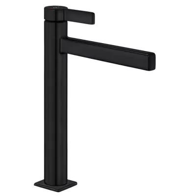 Eca Life Mat Siyah Kollu Yüksek Tip Lavabo Bataryası 102188785C1