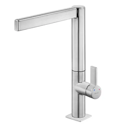 Eca Life Paslanmaz Çelik Görünüm L Boru Tasarrufu Eviye Bataryası