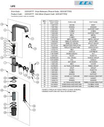 Eca Life Paslanmaz Çelik Görünümlü Su Tasarruflu Eviye Bataryası - Thumbnail