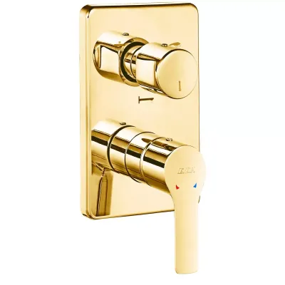 Eca Luna Altın Görünümlü Ank. Banyo/Duş 3 Yollu S.Ü 102167336A1-K