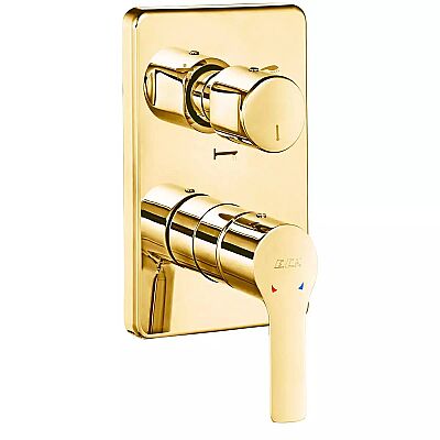 Eca Luna Altın Görünümlü Ank. Banyo/Duş 3 Yollu S.Ü 102167336A1-K - 1