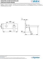 Eca Luna Altın Görünümlü Ank Lav Bat S.Ü. Tek Rozet 102167606A1-K - Thumbnail