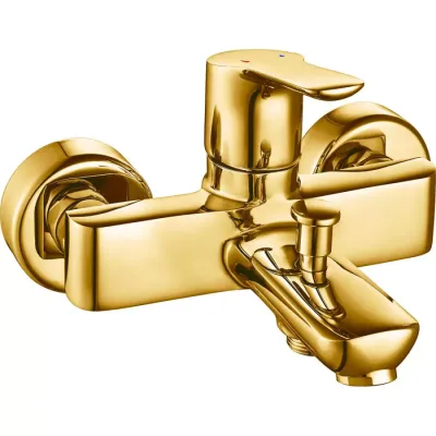 Eca Luna Altın Görünümlü Kireç Kırıcı 102102450A1 Banyo Bataryası