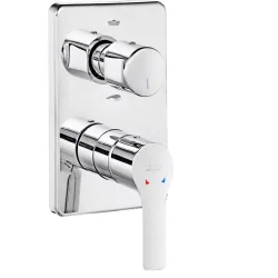 E.C.A - Eca Luna Krom Ankastre Banyo/Duş 2 Yollu Sıva Üstü 102167236-KDE