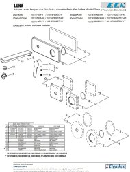 Eca Luna Krom Ankastre Lav Bat. Sıva Üstü Çift Rozet 102167606-YY - Thumbnail
