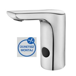 E.C.A - Eca Luna Krom Fotoselli Lavabo Bat Elektrikli T Adaptör 108108054