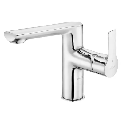 Eca Luna Krom Kireç Kırıcılı Yandan Kollu Sabit Lavabo Bataryası