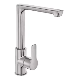 E.C.A - Eca Luna Paslanmaz Çelik Görünüm L Boru Tasarruflu Eviye Batarya