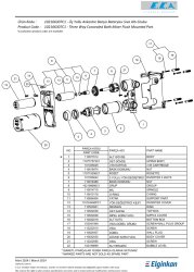 Eca Mat Siyah Ankastre Banyo/Duş Bat 3 Yolu Sıva Altı 102166307C1 - Thumbnail
