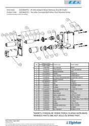 Eca Mat Siyah Ankastre Banyo/Duş B. 2 Yollu Sıva Altı 102166207C1 - Thumbnail