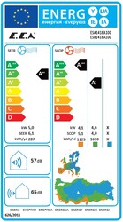 Eca (Montaj Dahil) Niobe Blue Wifi 18.000 Btu A++ İnverter Klima - Thumbnail