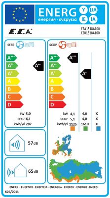 Eca (Montaj Dahil) Spylos Pro 18.000 Btu A++ Dc İnverter Klima