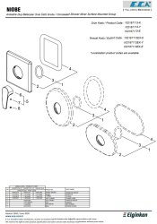 Eca Niobe Krom Ankastre Duş Bataryası Sıva Üstü Grubu 102167113-Y - Thumbnail