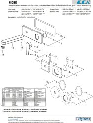 Eca Niobe Krom Ankastre Lav. Bat. Sıva Üstü Tek Rozet 102167613-K - Thumbnail