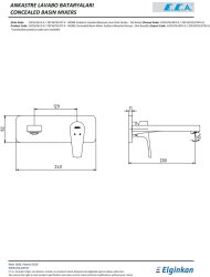 Eca Niobe Krom Ankastre Lav. Bat. Sıva Üstü Tek Rozet 102167613-K - Thumbnail