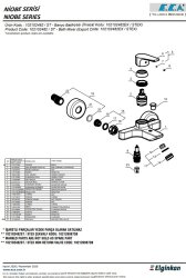 Eca Niobe Krom Kireç Kırıcı 102102482 Ürün Kodlu Banyo Bataryası - Thumbnail