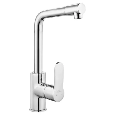 Eca Nita Krom Renk Kireç Kırıcılı Su Tasarruflu Eviye Bataryası