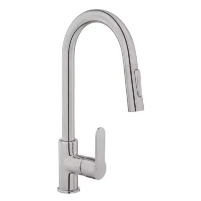 Eca Nita Paslanmaz Çelik Görünümlü Spiralli ELDUŞ Eviye Bataryası