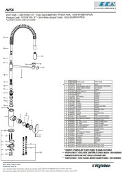 Eca Nita Paslanmaz Çelik Görünümlü Spiralli Yaylı Eviye Bataryası - Thumbnail
