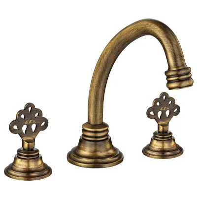 Eca Osmanlı Antik Ankastre Lav Bat Tezgah Üstü Üç Rozet 102205001