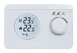 Eca Poly Pure 100W Dijital Pilli On-Off Kablosuz Oda Termostatı - Thumbnail