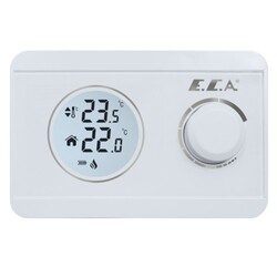 Eca Poly Pure 100W Dijital Pilli On-Off Kablosuz Oda Termostatı - Thumbnail