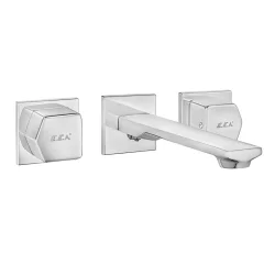 E.C.A - Eca Royal Krom Ank. Lav. Bat Sıva Üst Üç Rozet Düz Boru 102106666