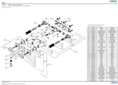 Eca Royal Krom Ank. Lav. Bat. Sıva Üstü Üç Rozet L Boru 102106667
