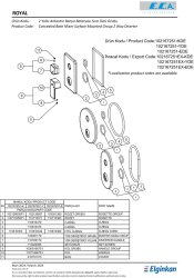 Eca Royal Krom Ankastre Banyo/Duş 2 Yollu Sıva Üstü 102167251-KDE - Thumbnail
