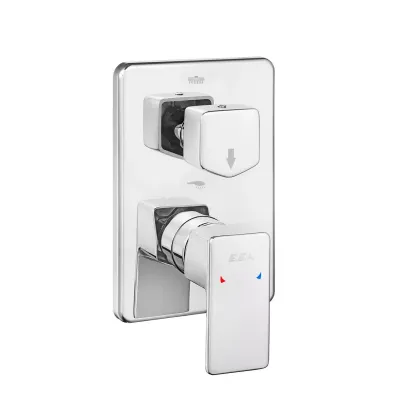 Eca Royal Krom Ankastre Banyo/Duş 2 Yollu Sıva Üstü 102167251-KDE