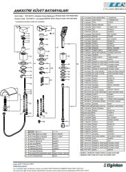 Eca Royal Krom Ankastre Küvet Bataryası 102153072 Şelale Akışlı - Thumbnail