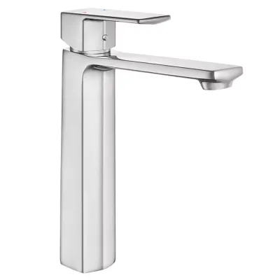 Eca Royal Krom Kireç Kırıcılı Sabit Yüksek Tip Lavabo Bataryası