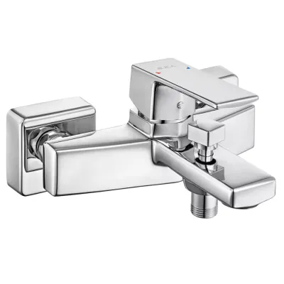 Eca Royal Krom Renk Kireç Kırıcılı Gizli Perlatör Banyo Bataryası