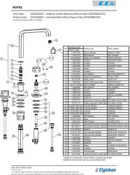 Eca Royal Mat Siyah Ank. Lav. Tez. Ü. Üç Rozet L Boru 102105666C1 - Thumbnail