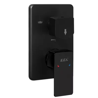 Eca Royal Mat Siyah Ankastre Banyo/Duş 3 Yolu S. Ü. 102167351C1-K