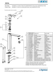 Eca Royal Mat Siyah Kireç Kırıc Sabit Yüksek Tip Lavabo Bataryası - Thumbnail