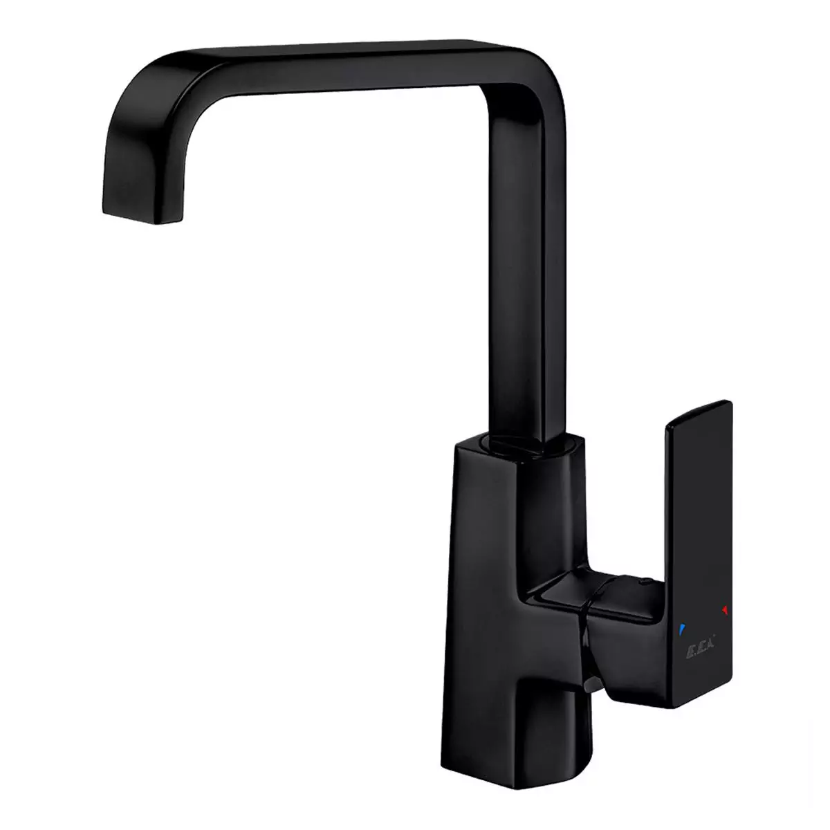 E.C.A - Eca Royal (Mat Siyah) Kireç Kırıcılı Tasarruflu Eviye Bataryası