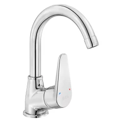 E.C.A - Eca Spylos Krom Kireç Kırıcılı Tasarruflu Kuğu Lavabo Bataryası