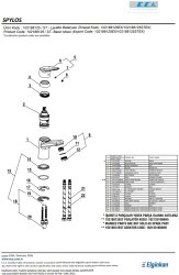 Eca Spylos Krom Kireç Kırıcılı Tasarruflu Sabit Lavabo Bataryası - Thumbnail